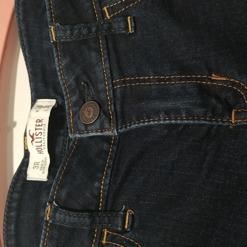Hollister Dark Wash Jeans - Picture 8 of 13
